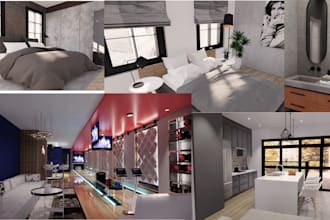 do architecture,interior design,3d renderings, 2d drawings