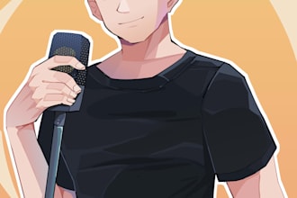 record a professional american english voice over