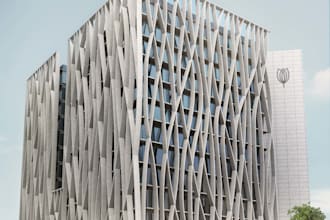 do 3d modern architectural design by interior exterior