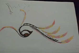 create unique custom artwork in a variety of mediums