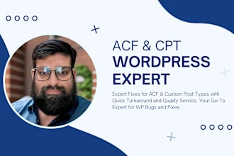fix wordpress issues with acf and custom post types