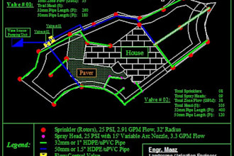 design efficient irrigation system for your lawn