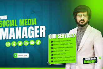 be your professional social media manager