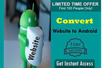 convert any website to android app