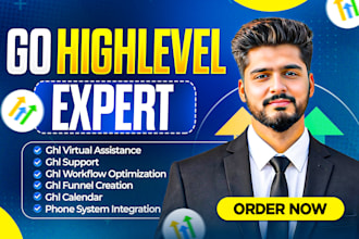 create a ghl website, landing page, ghl sales funnel, gohighlevel automation