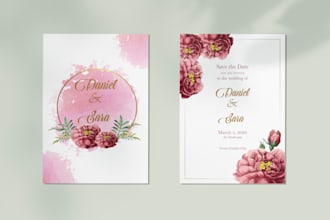 design beautiful invitation cards for any event