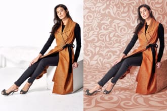 do high quality fashion and clothing photoshop retouching