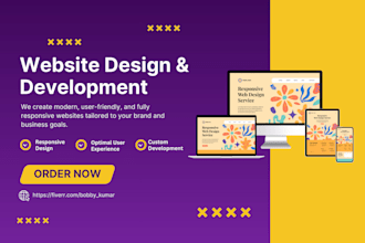 create wordpress site design fully responsive