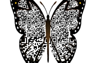 design professional qr code in any shape with logo