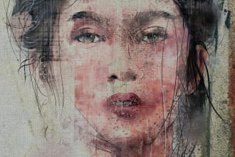 convert your photo into a realistic digital oil painting
