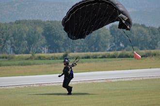 jump out of a plane and list you, your website, or business as a sponsor on my video that will be posted to a Santa Cruz website