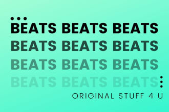 be your ghost producer for any music genre