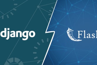 develop web application in django, fastapi and flask for you