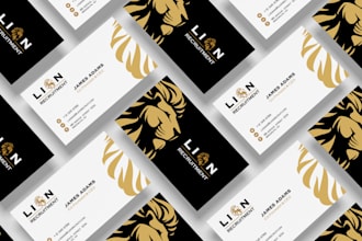 design business card ready for print