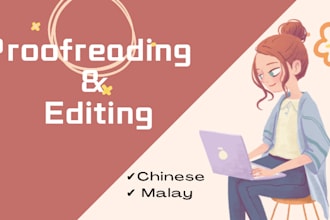 accurately proofread your chinese and malay content