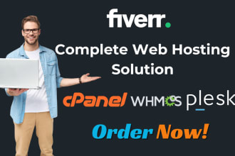 do complete web hosting setup cpanel whm and whmcs installation