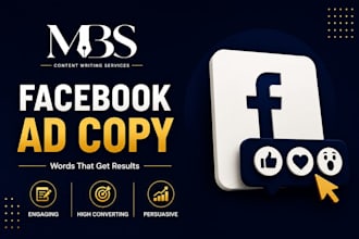 write a catchy facebook ad copy or sales copy