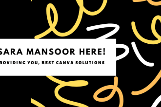 design social media posters, banners, templates or anything on canva
