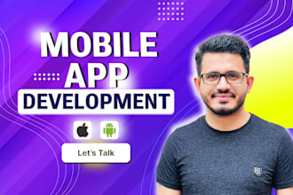 I will create mobile app development android app ios app creation as flutter developer