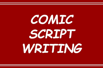 write a captivating comic or manga script for you