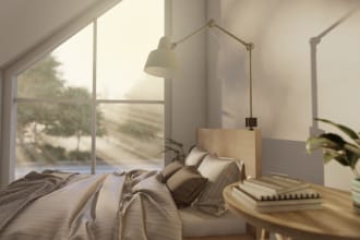 design and render interior by  sketchup, vray ,lumion