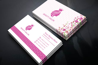 create stunning business card or visiting card