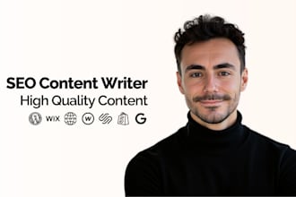 be your SEO content writer in spanish