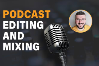 cleanup, edit and mix your audio podcast episodes