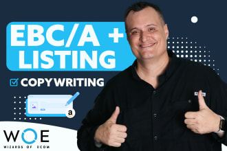 write a plus ebc amazon listing description optimization