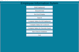 create gui desktop application using java programming