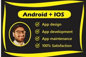 develop ios android and web app