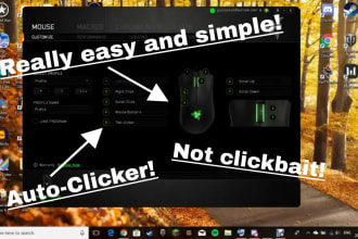 create auto clicker bot windows application