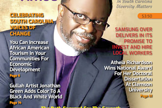 design professional magazine cover