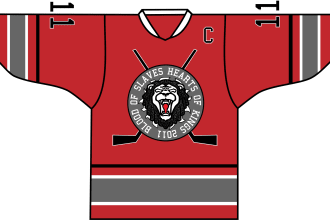 2d 3d ice hockey jerseys mockup