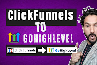 migrate clickfunnels to gohighlevel and automate crm