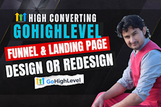 build gohighlevel sales funnel to generate leads and booked calls