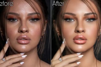do high end photo editing and retouching within 12 hours