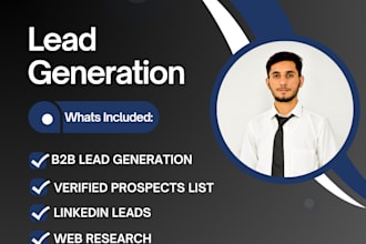 do targeted b2b lead generation and prospects list building