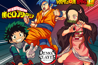 Hot Review!  draw any anime style