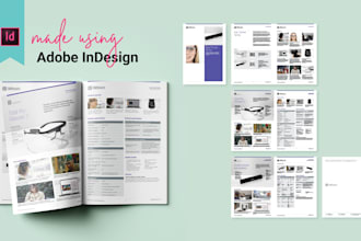 make amazing brochure using adobe indesign