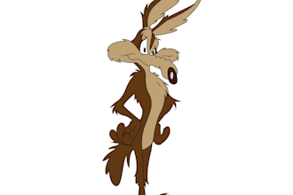 create draw a cartoon of you illustration