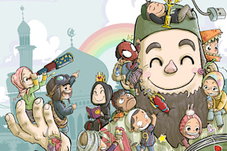 draw children illustration for everything