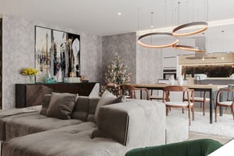 create photorealistic interior and exterior renders for you