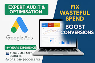 audit and optimise your google ads adwords account