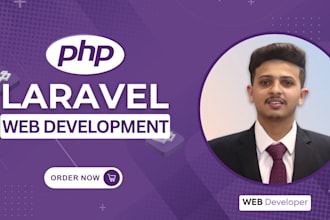 be your php laravel web developer