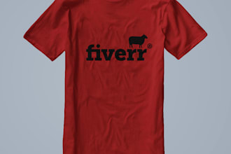 mock up your artwork into realistic tshirt and cap , order 3 get 1 free