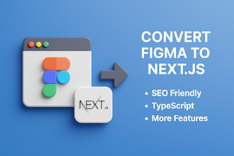 convert  figma to next js