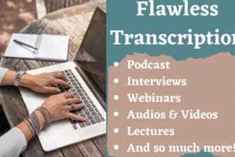 transcribe audio and do video transcription