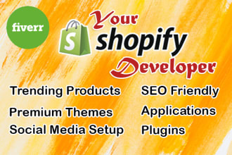 setup automated shopify store with social media marketing