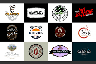 create an eye catchy logo or brand design for web, print